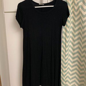 Olivia Rae Black T-shirt Dress